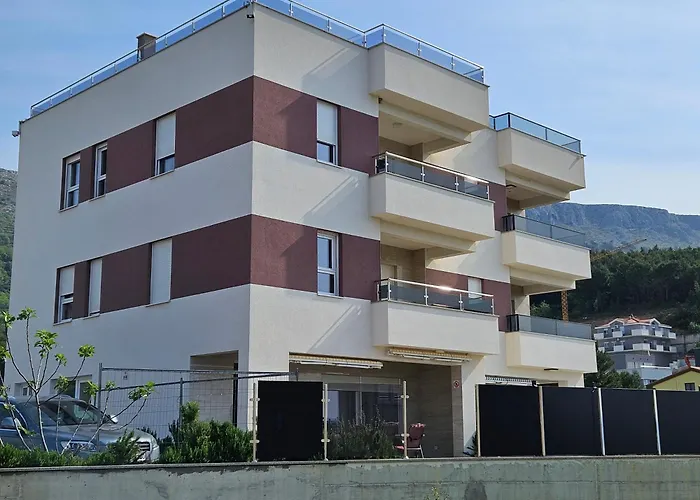 Modern Villa With Jacuzzi, Beautiful Sea View, Near Split! Villa 36A